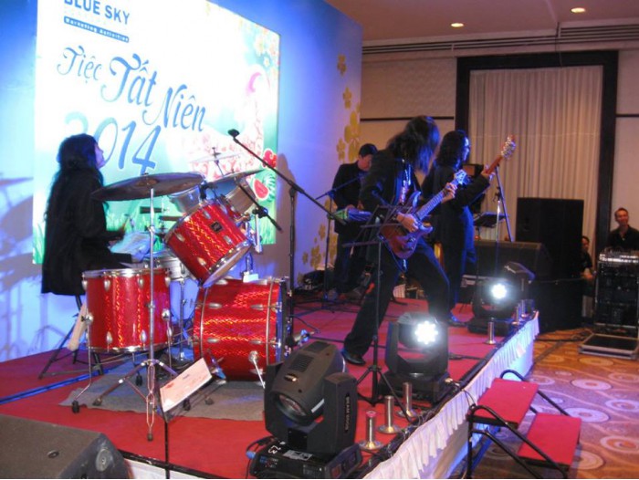 THE RHYTHM NATION Band at RAMANA Hotel 10.2.2015